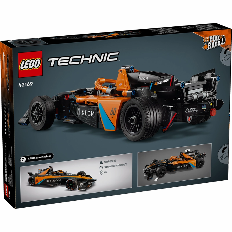 LEGO 42169 Technic NEOM Mclaren Formula E Race Car