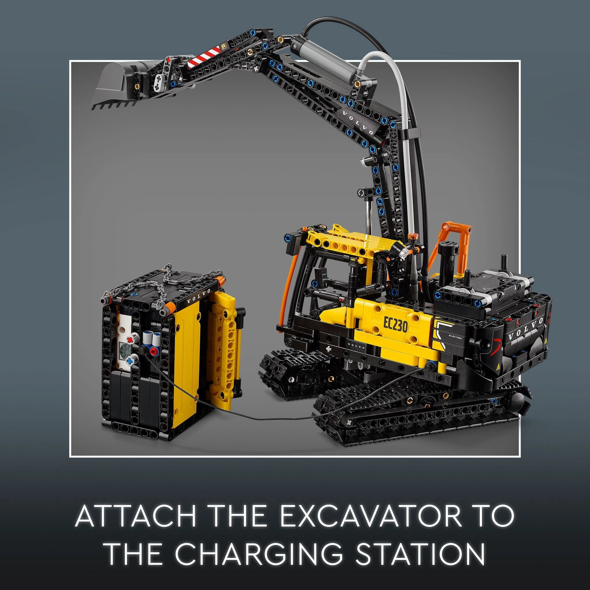 LEGO 42175 Technic Volvo Fmx Truck & Ec230 Electric Excavator