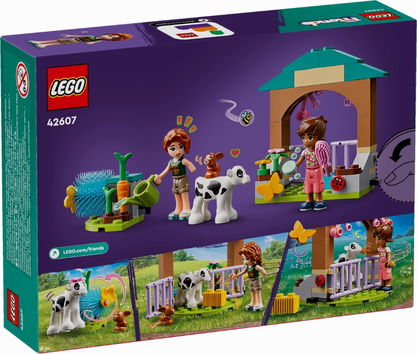 LEGO 42607 Friends Autumn's Baby Cow Shed