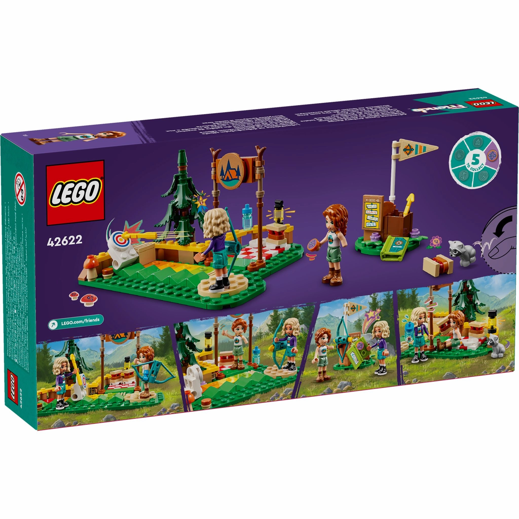 LEGO 42622 Friends Adventure Camp Archery Range