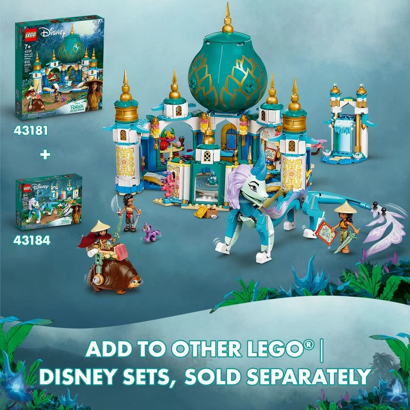 LEGO 43181 Disney Princess Raya And The Heart Palace