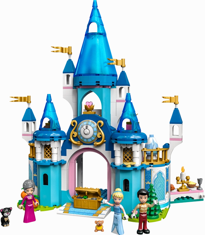 LEGO 43206 Disney Cinderella And Prince Charmings Castle Building Kit