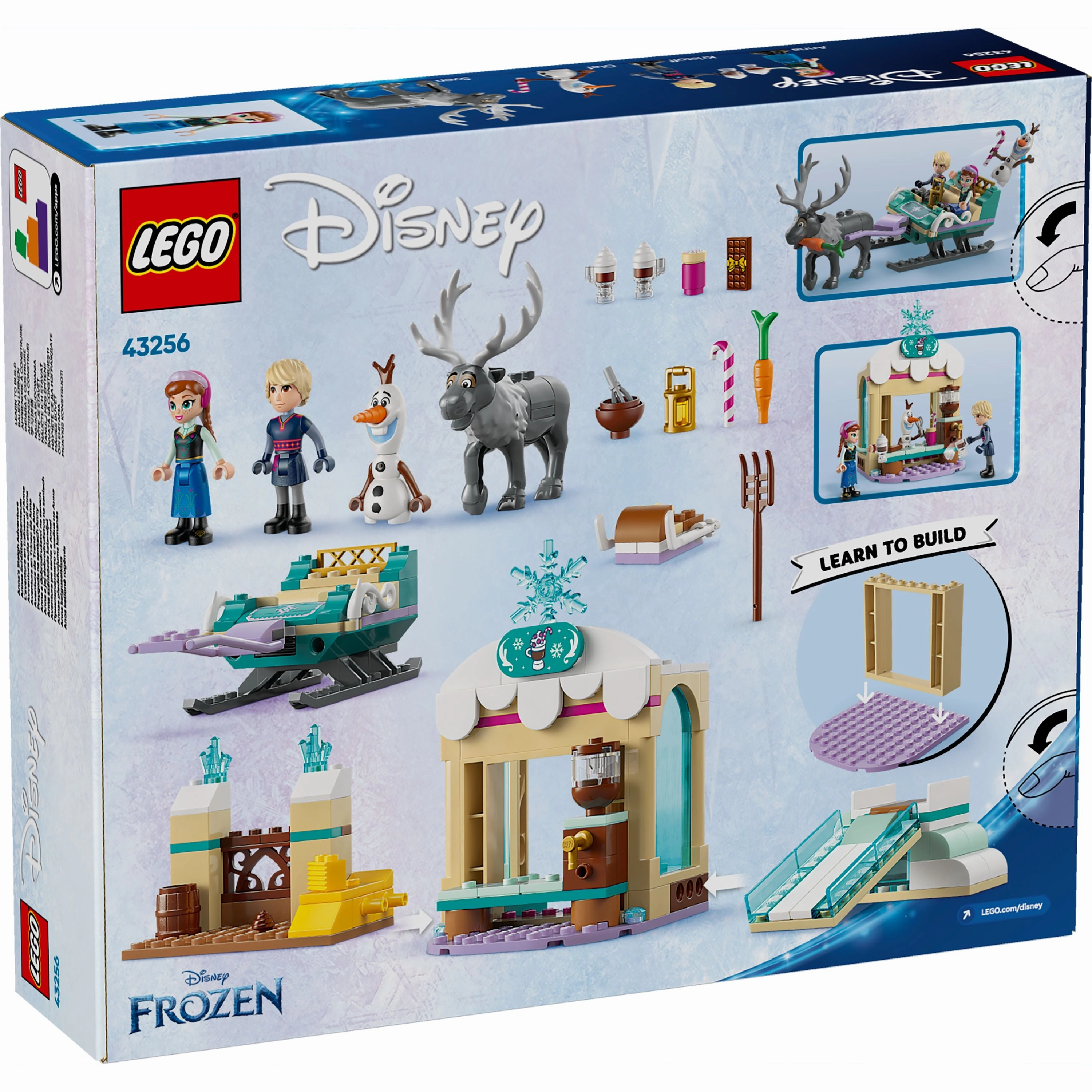 LEGO 43256 Disney Frozen Annas Sleigh Adventure