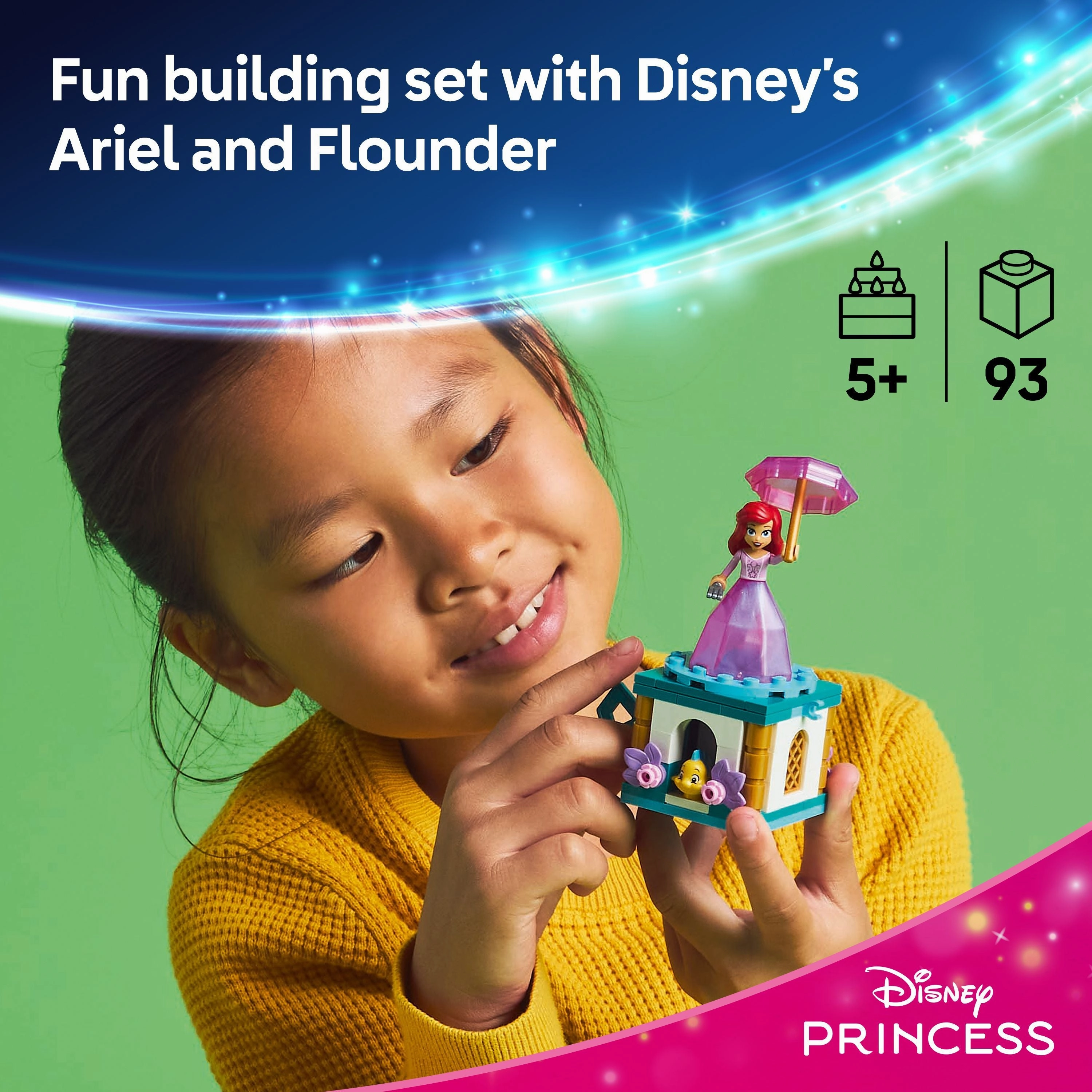 LEGO 43259 Disney Princess Twirling Ariel