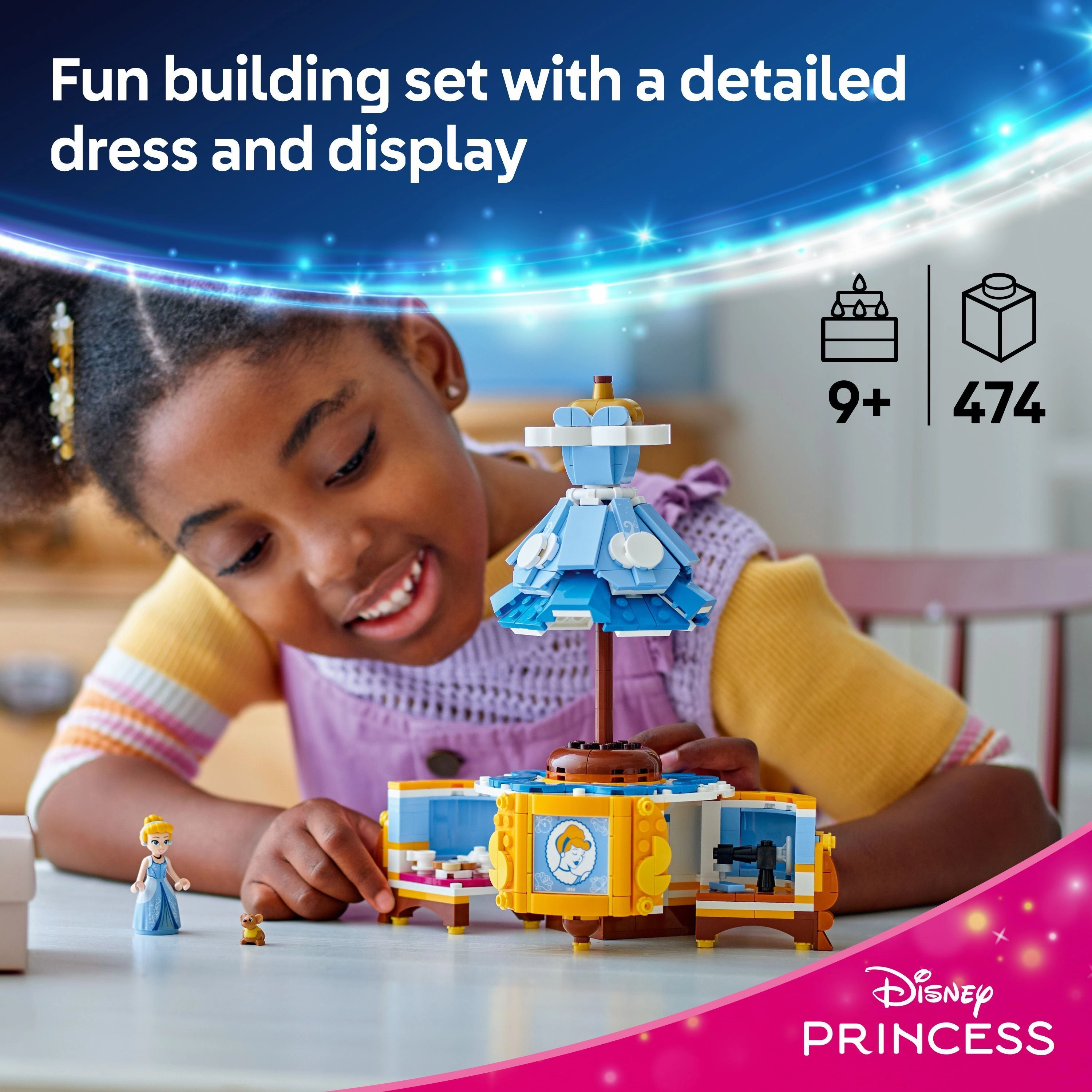 LEGO 43266 Disney Princess Cinderellas Dress