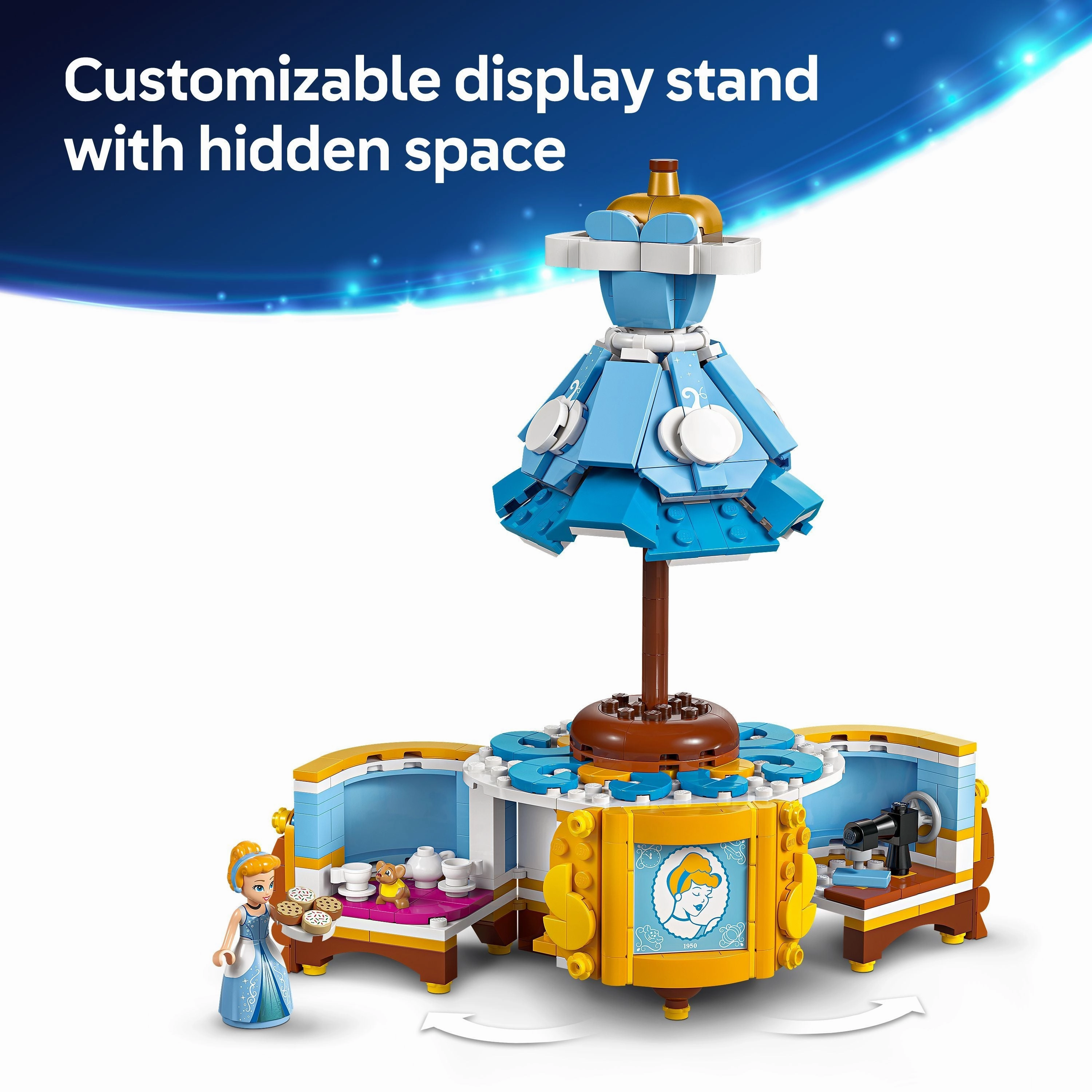 LEGO 43266 Disney Princess Cinderellas Dress