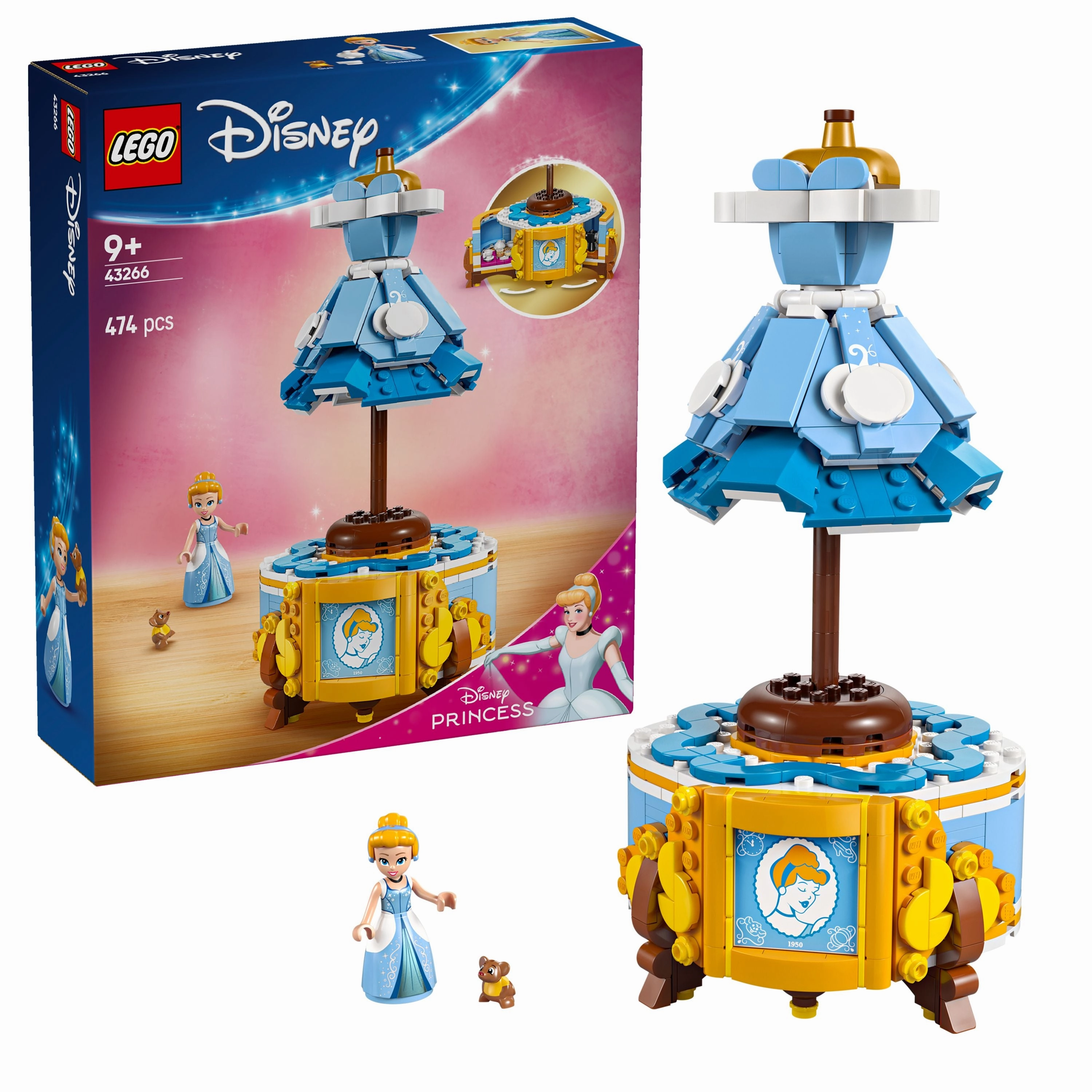 LEGO 43266 Disney Princess Cinderellas Dress