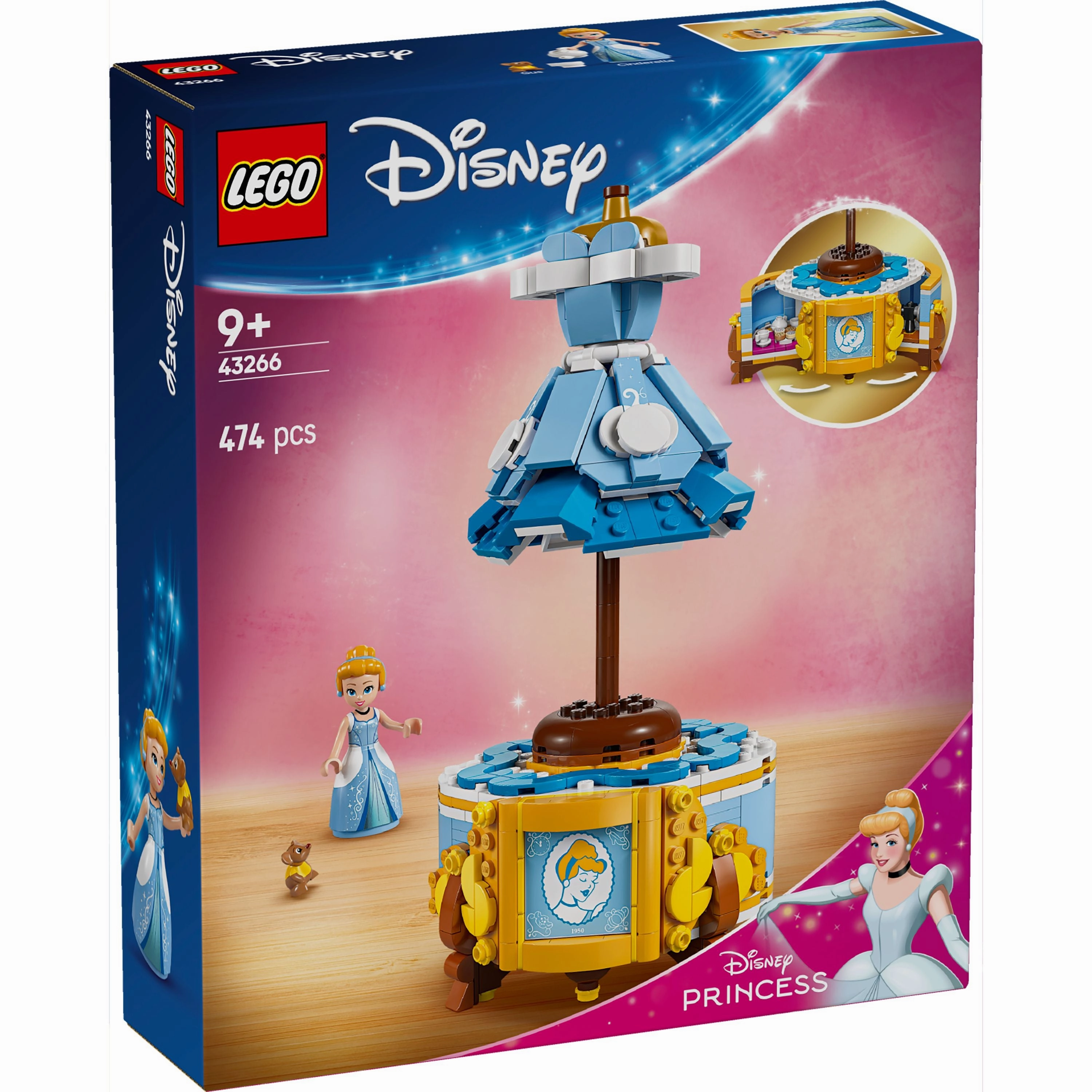 LEGO 43266 Disney Princess Cinderellas Dress