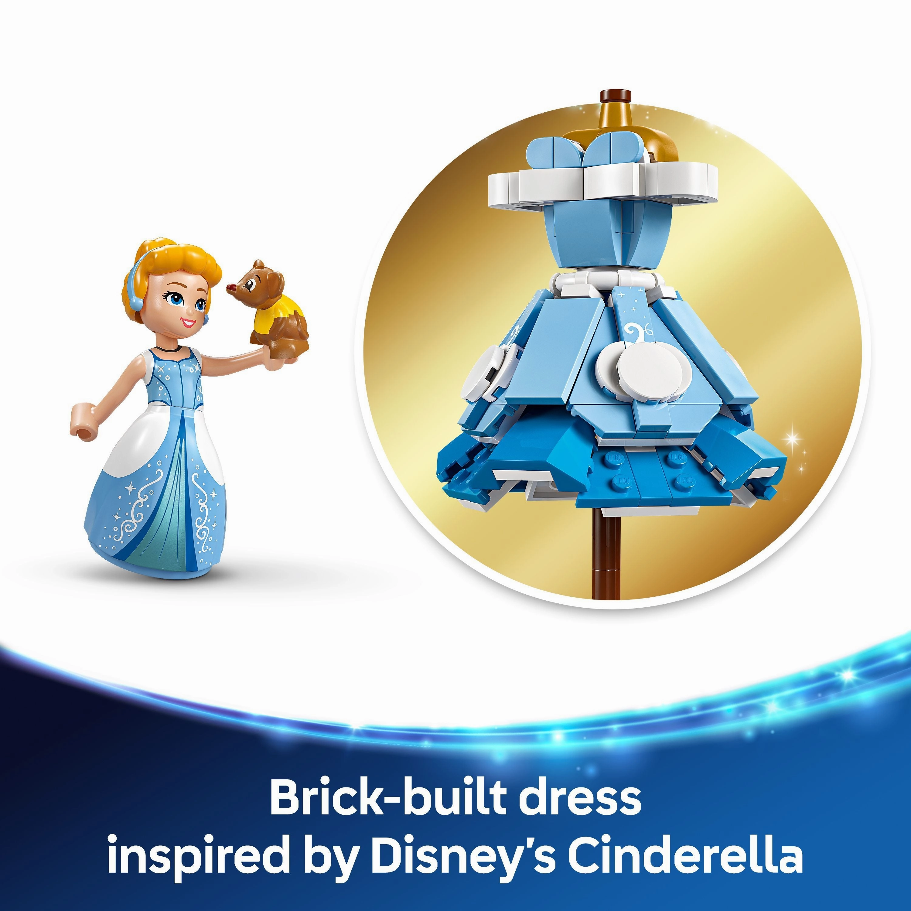 LEGO 43266 Disney Princess Cinderellas Dress