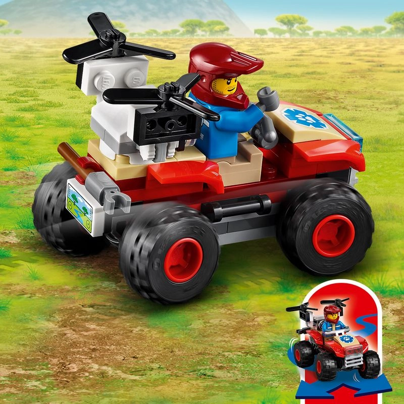 LEGO 60300 City Wildlife Rescue Atv