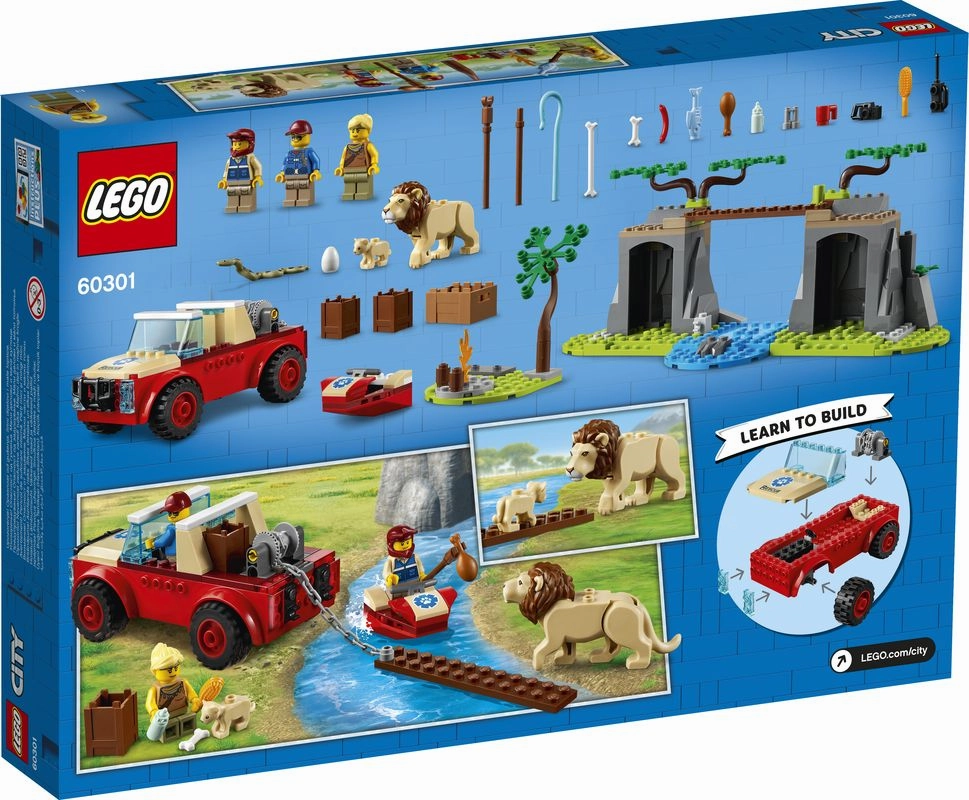 LEGO 60301 City Wildlife Rescue Off-Roader