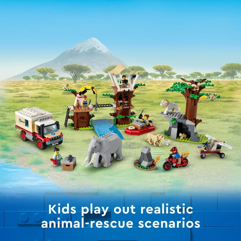 LEGO 60307 City Wildlife Rescue Camp