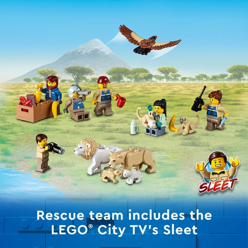 LEGO 60307 City Wildlife Rescue Camp