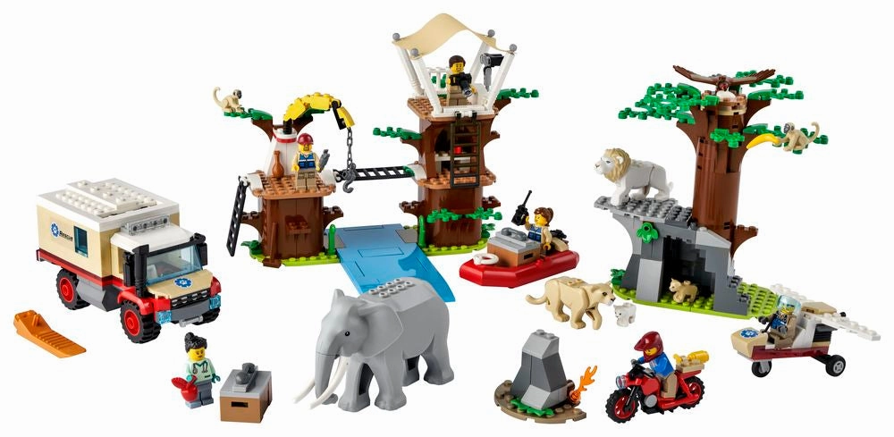 LEGO 60307 City Wildlife Rescue Camp