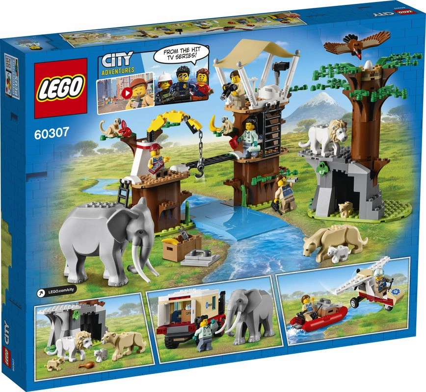 LEGO 60307 City Wildlife Rescue Camp