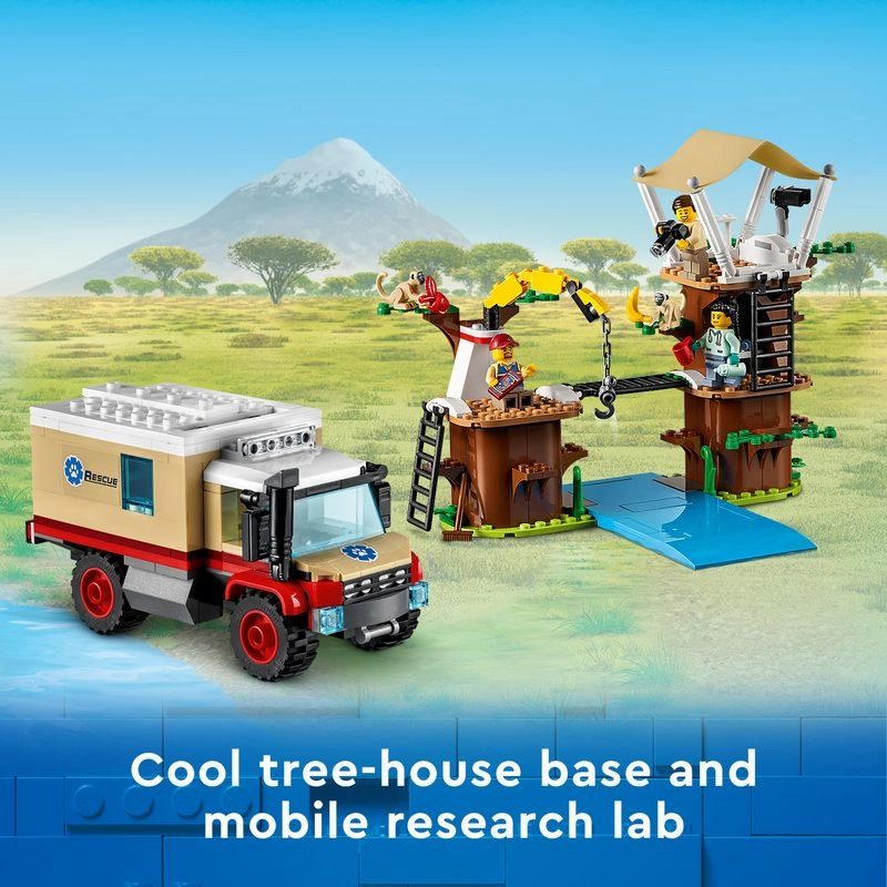 LEGO 60307 City Wildlife Rescue Camp