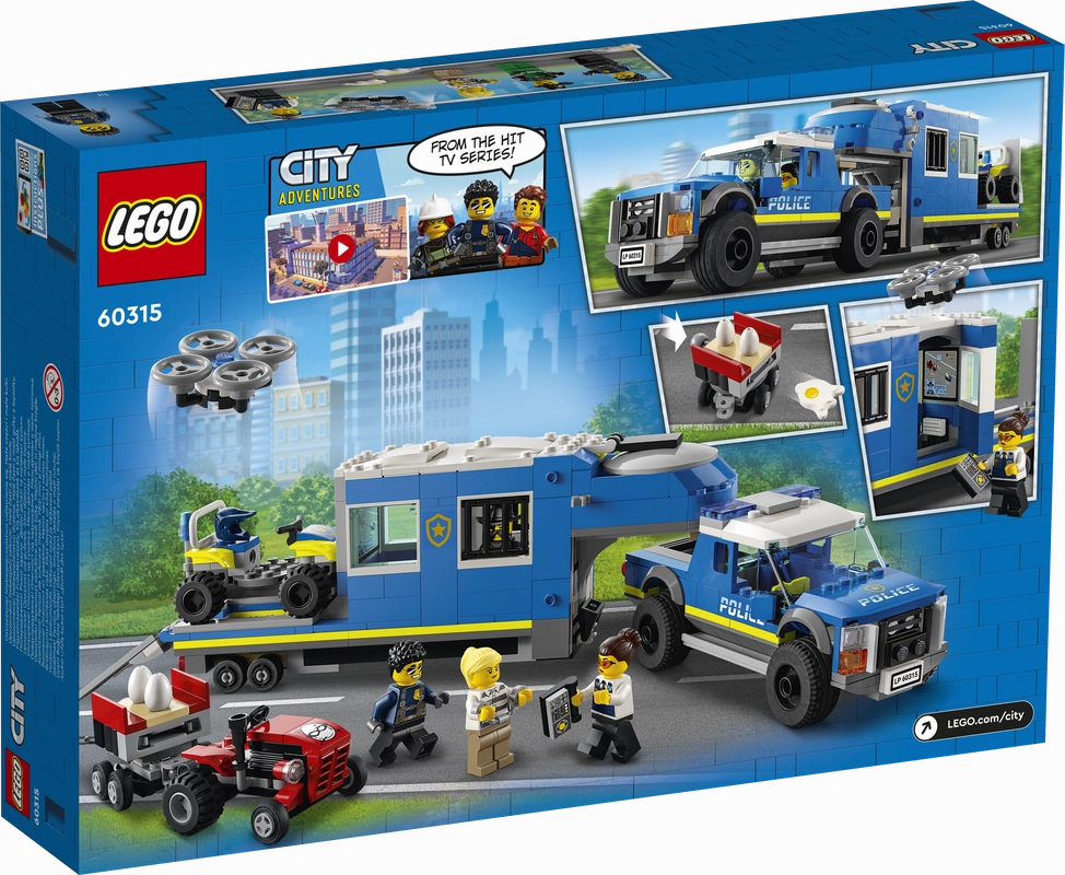 LEGO 60315 City Police Mobile Command Truck