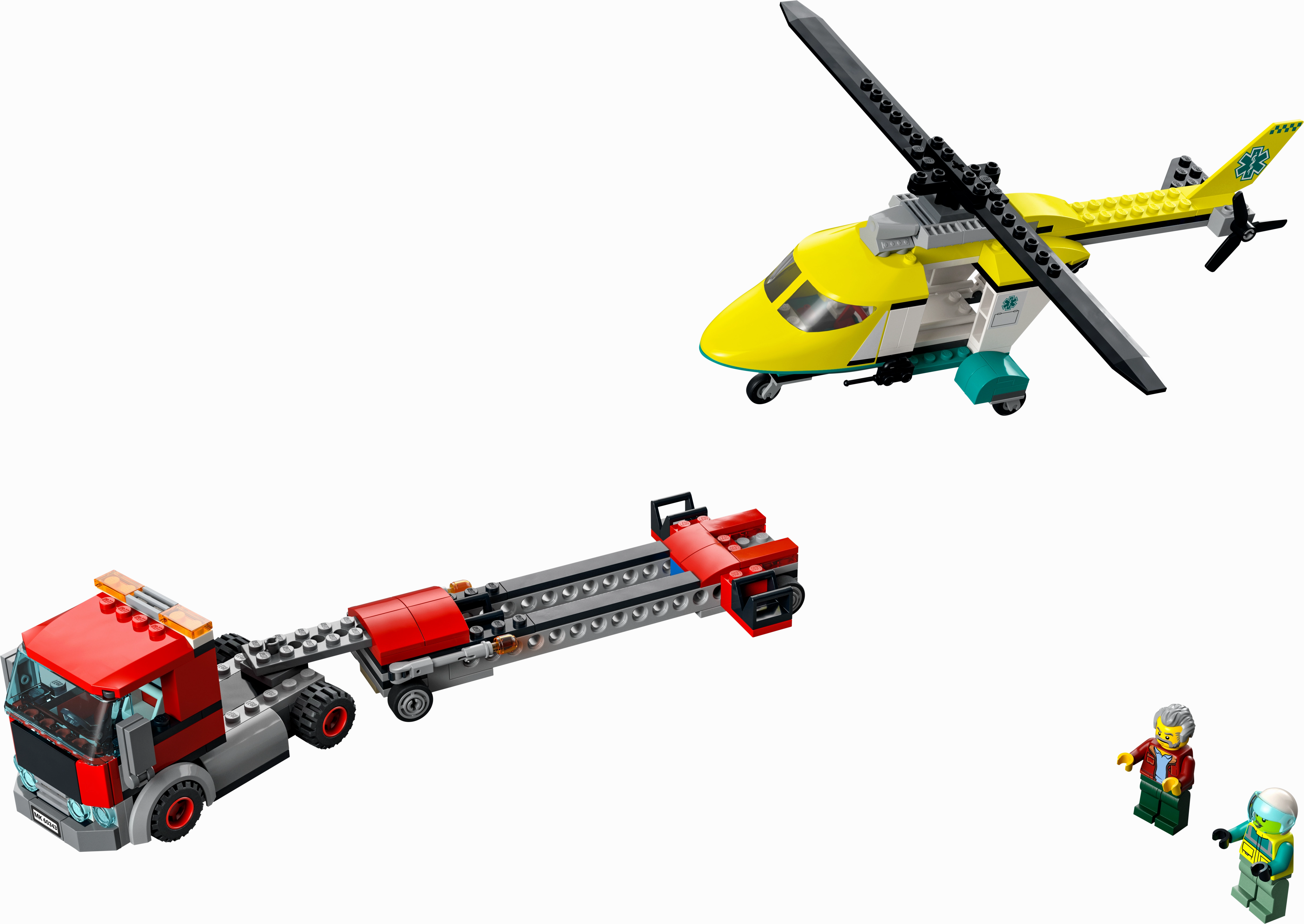 LEGO 60343 City Rescue Helicopter Transport