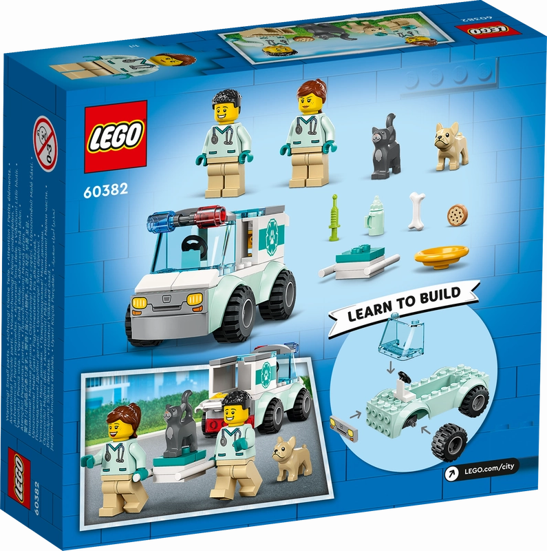 LEGO 60382 City Vet Van Rescue