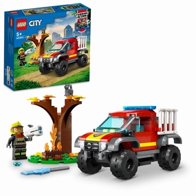 LEGO 60393 City 4X4 Fire Truck Rescue