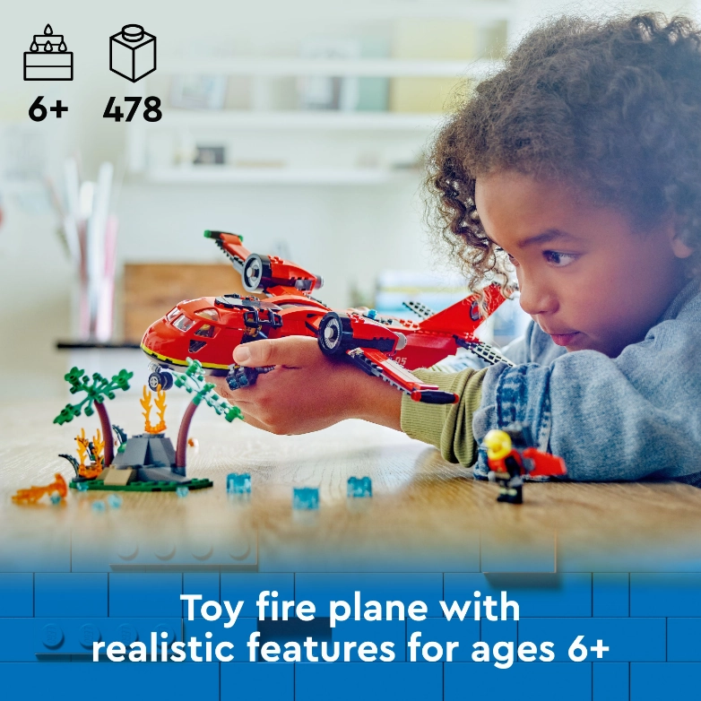 LEGO 60413 City Fire Rescue Plane
