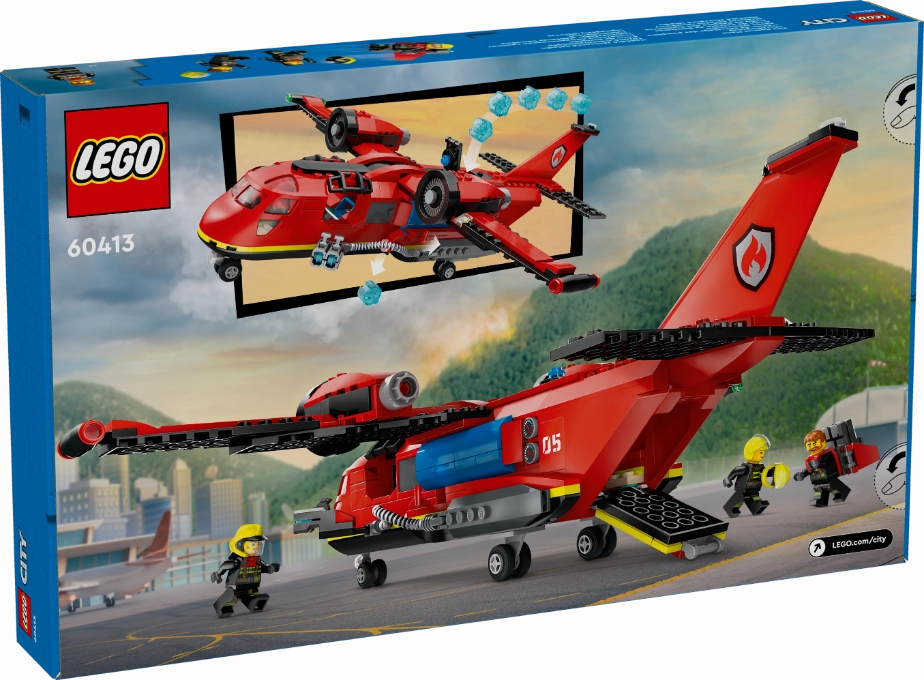 LEGO 60413 City Fire Rescue Plane