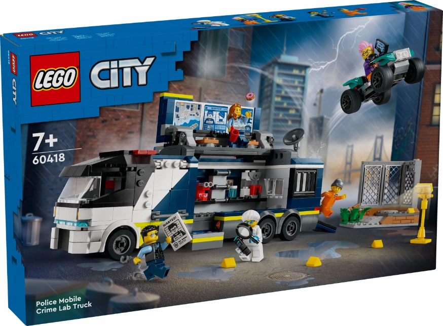 LEGO 60418 City Police Mobile Crime Lab Truck