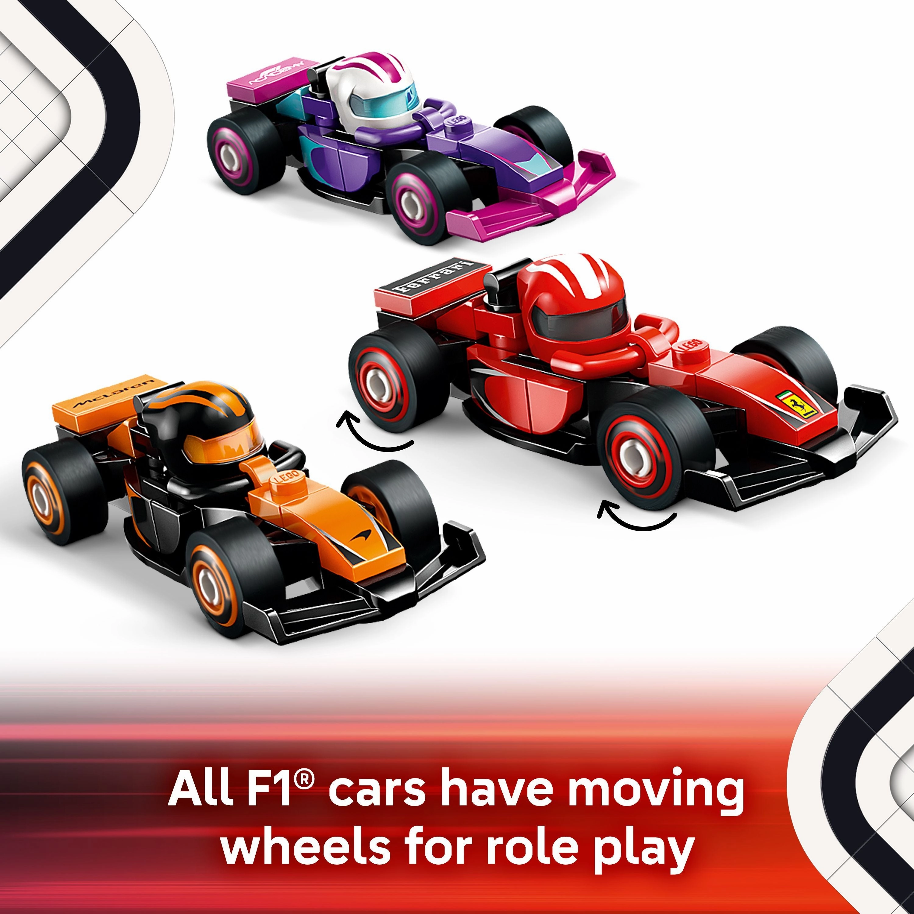 LEGO 71049 F1 Collectible Race Cars