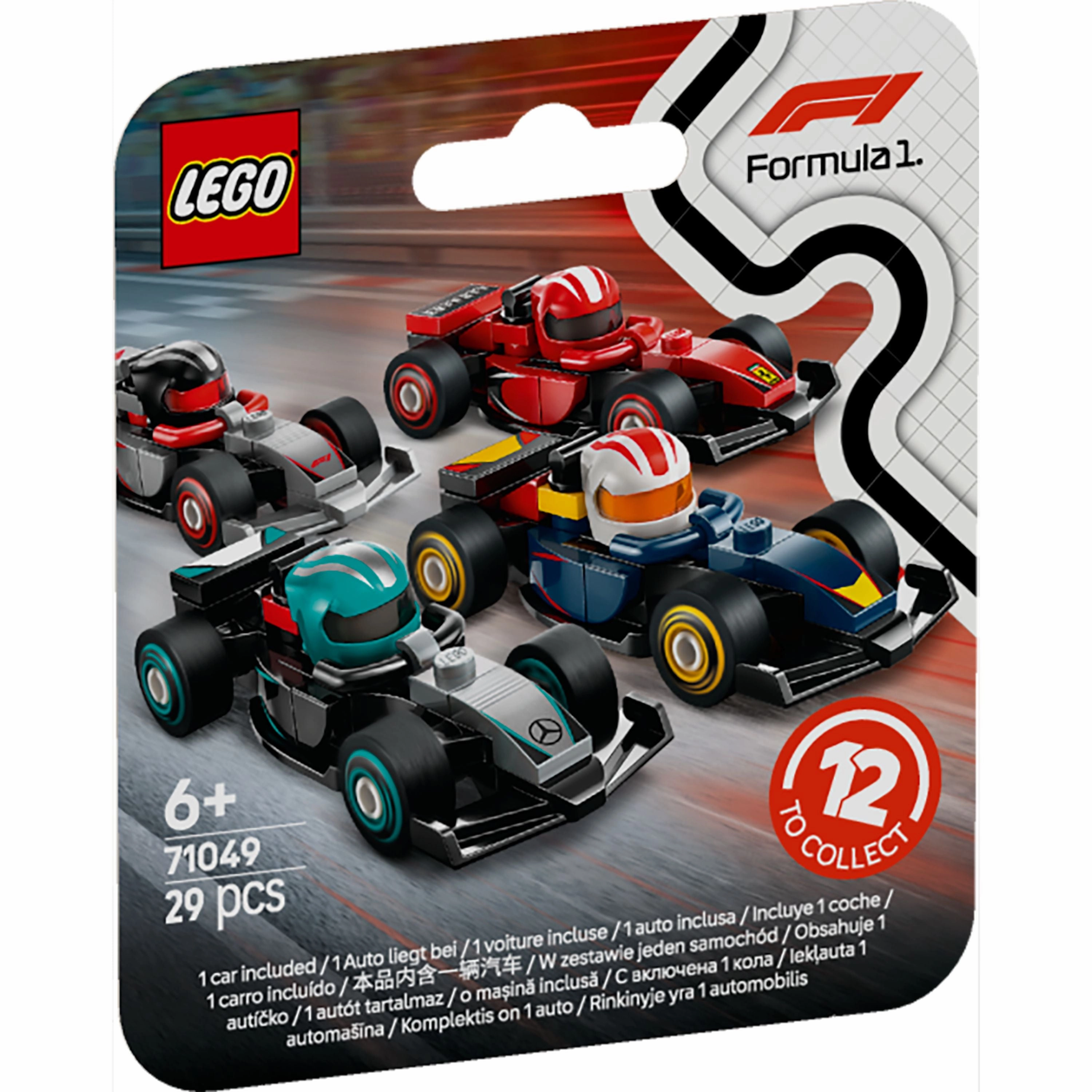 LEGO 71049 F1 Collectible Race Cars