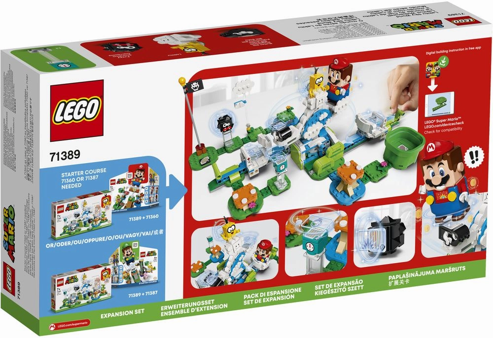 LEGO 71389 Super Mario Lakitu Sky World Expansion Set