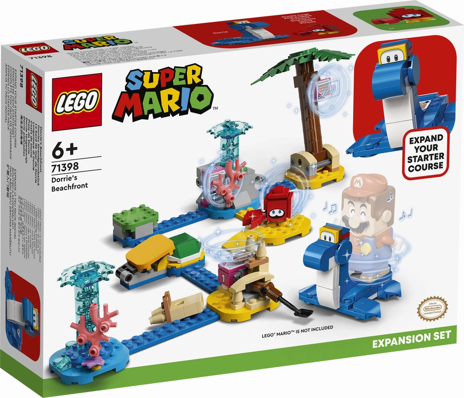 LEGO 71398 Super Mario Luigi's Mansion Dorrie's Beachfront Expansion Set