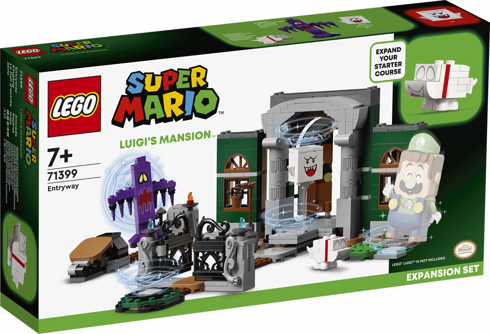 LEGO 71399 Super Mario Luigi's Mansion Entryway Expansion Set