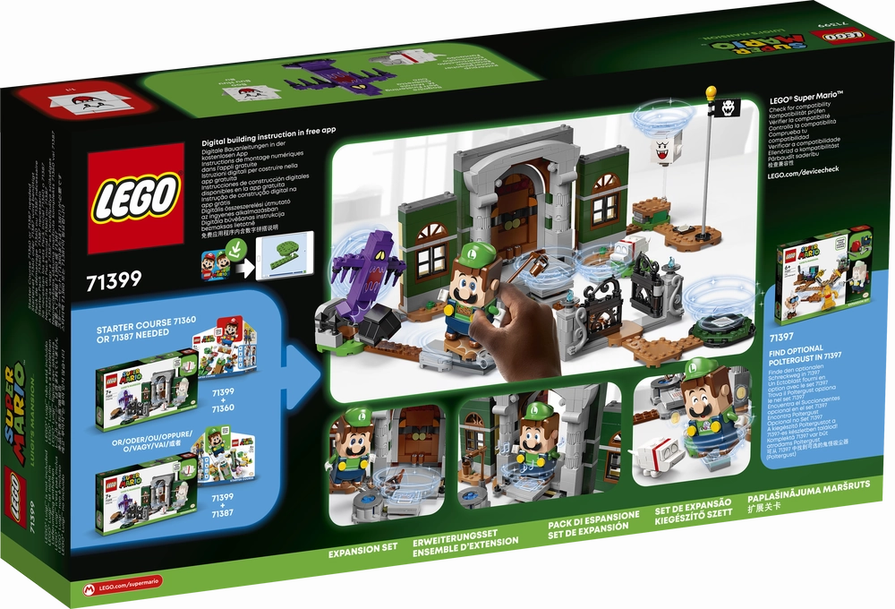 LEGO 71399 Super Mario Luigi's Mansion Entryway Expansion Set