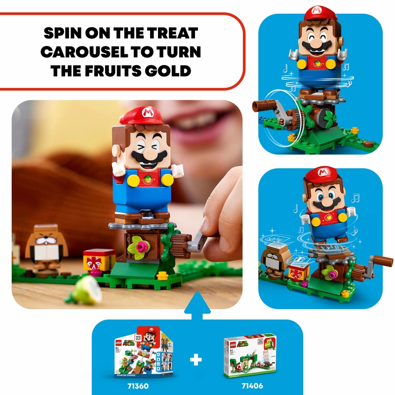 LEGO 71406 Super Mario Yoshis Gift House Expansion Set