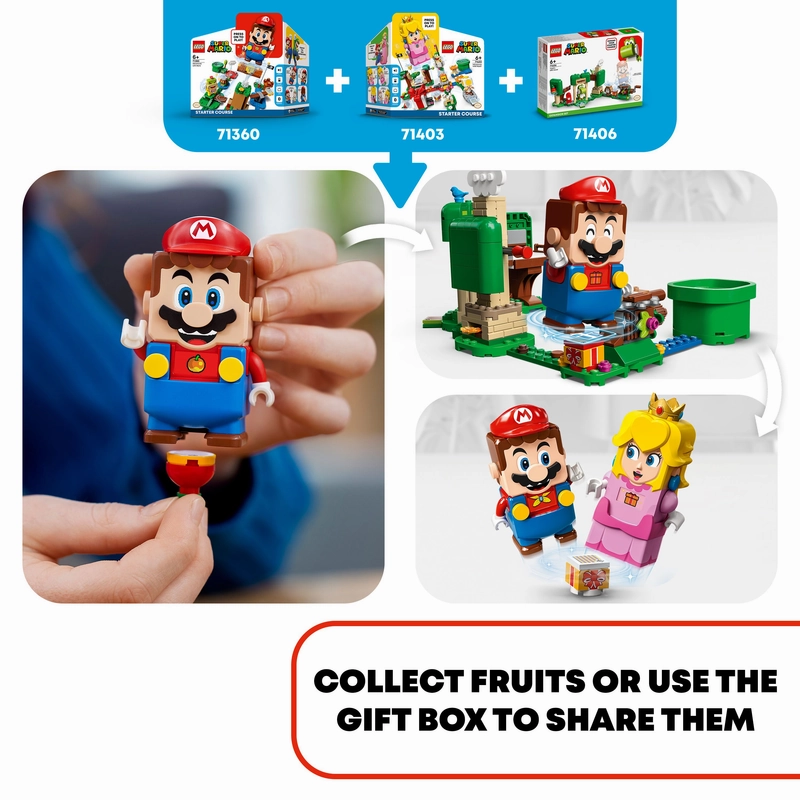 LEGO 71406 Super Mario Yoshis Gift House Expansion Set