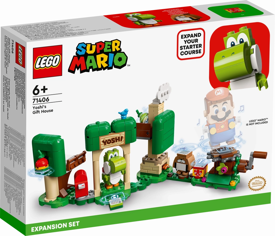 LEGO 71406 Super Mario Yoshis Gift House Expansion Set