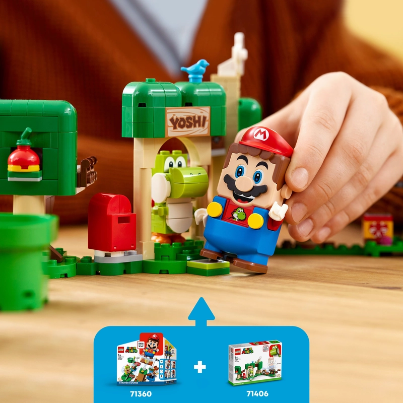 LEGO 71406 Super Mario Yoshis Gift House Expansion Set
