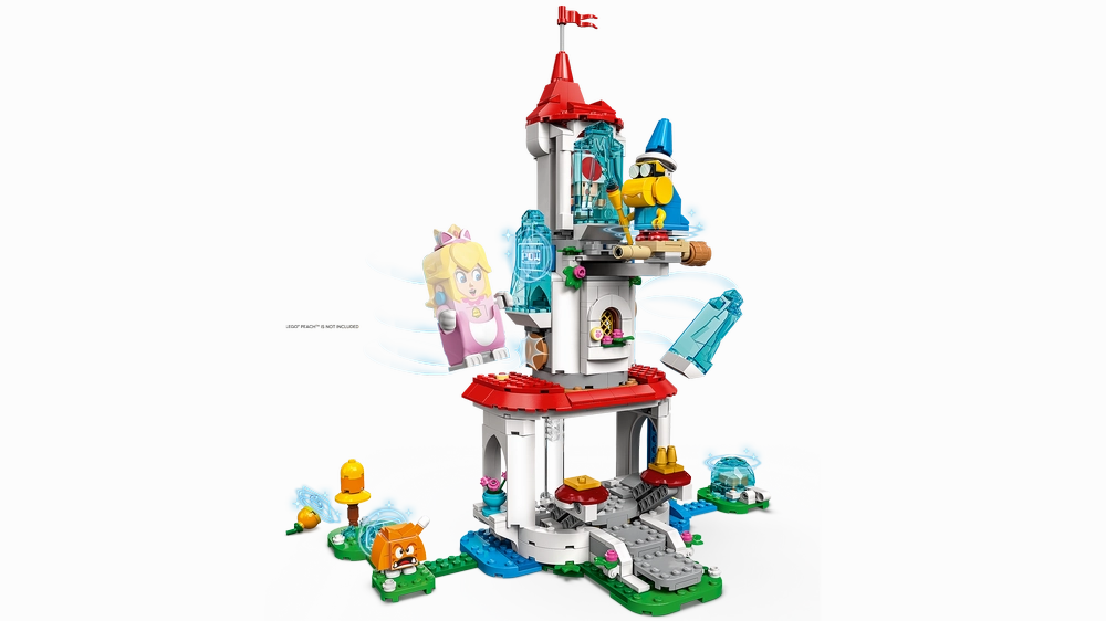 LEGO 71407 Super Mario Cat Peach Suit And Frozen Tower Expansion Set