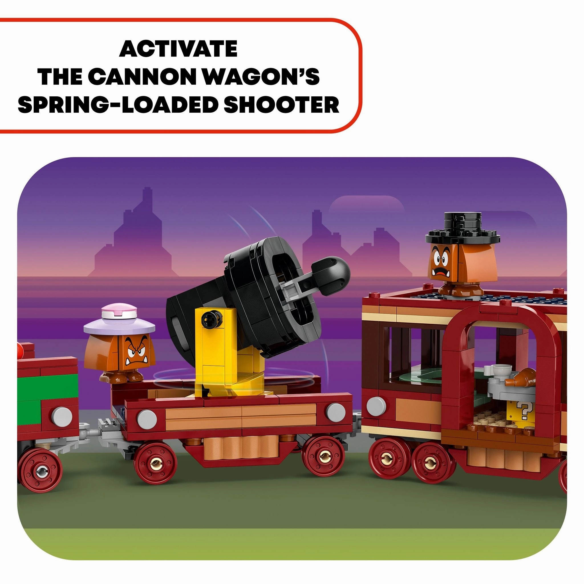 LEGO 71437 Super Mario The Bowser Express Train
