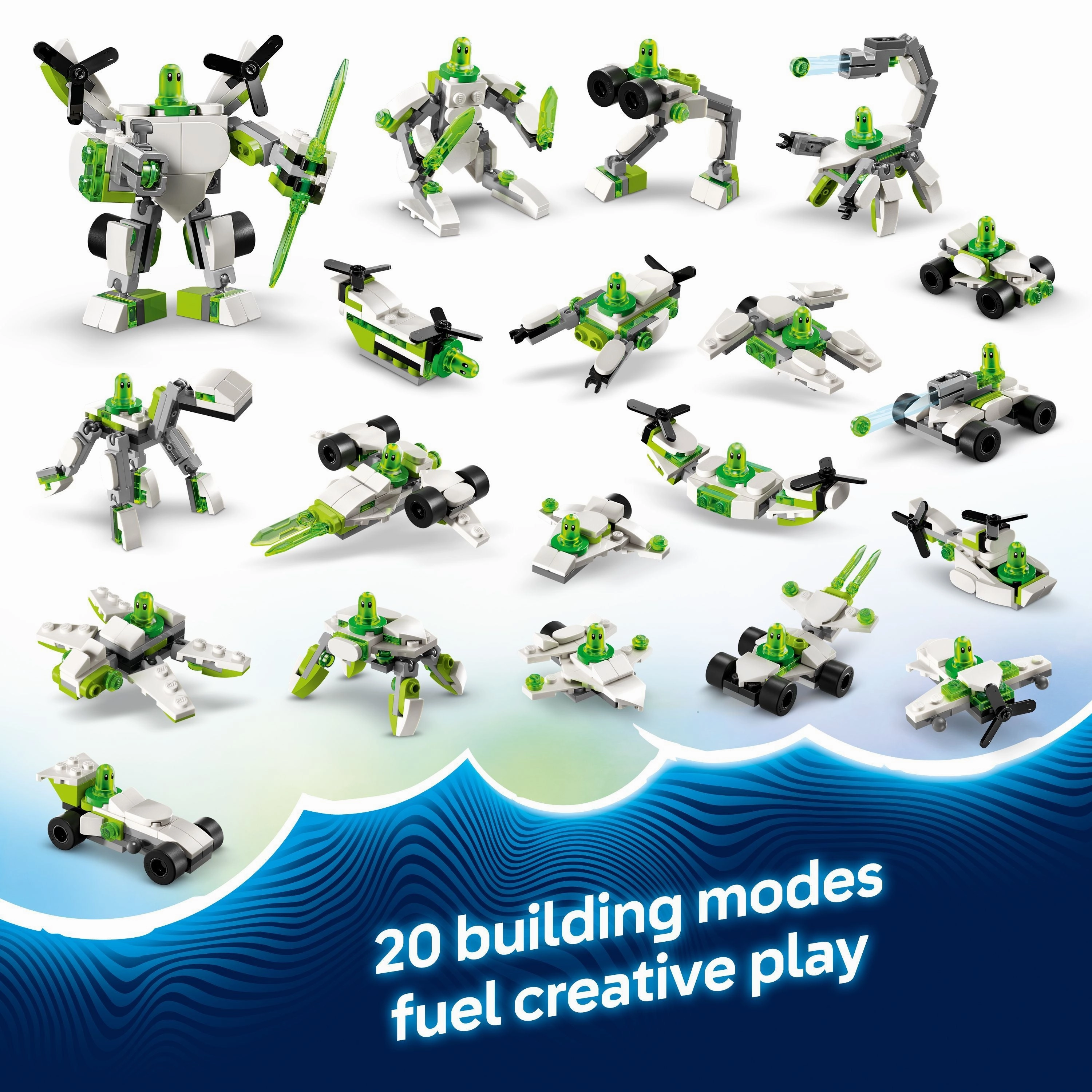 LEGO 71487 DREAMZzz Z-Blob's Robot and Vehicle Adventures
