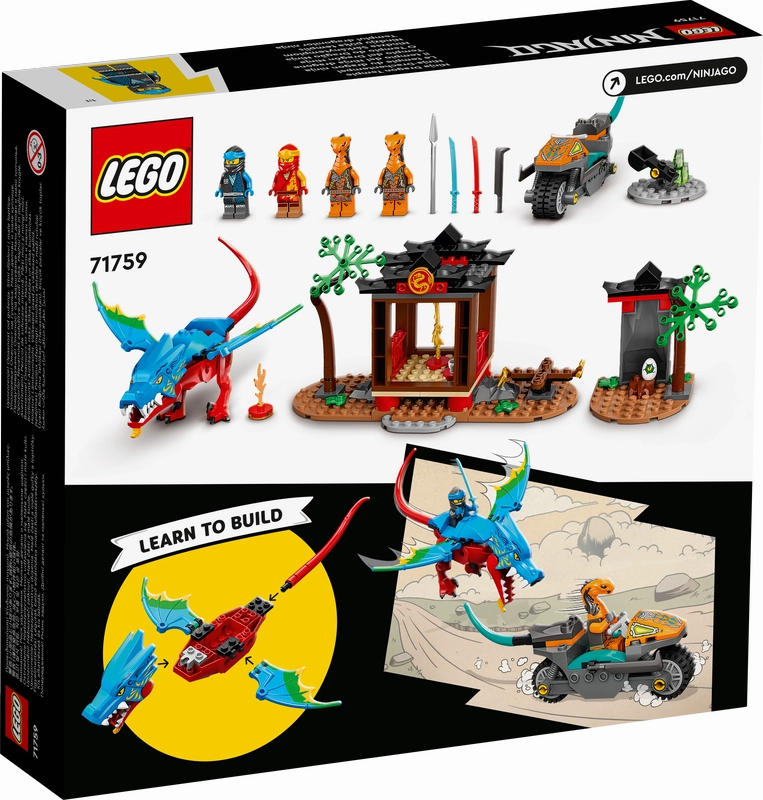 LEGO 71759 NINJAGO Ninja Dragon Temple