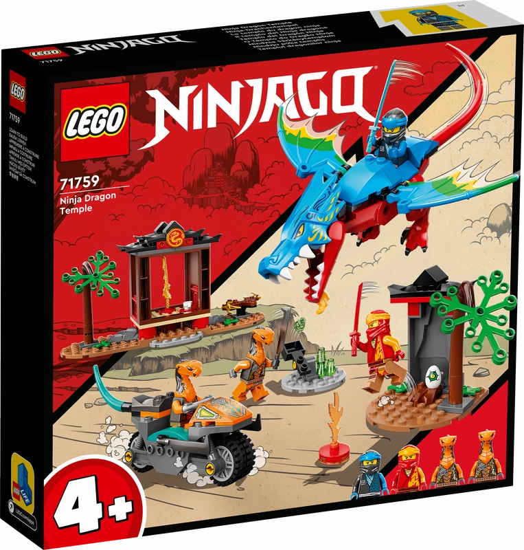 LEGO 71759 NINJAGO Ninja Dragon Temple