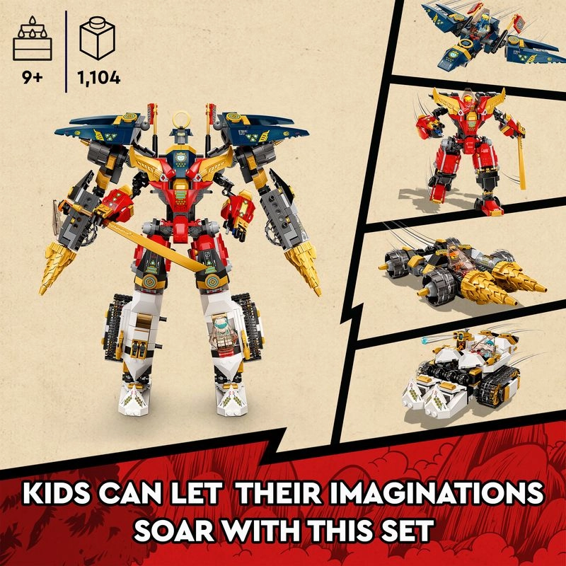 LEGO 71765 NINJAGO Ninja Ultra Combo Mech