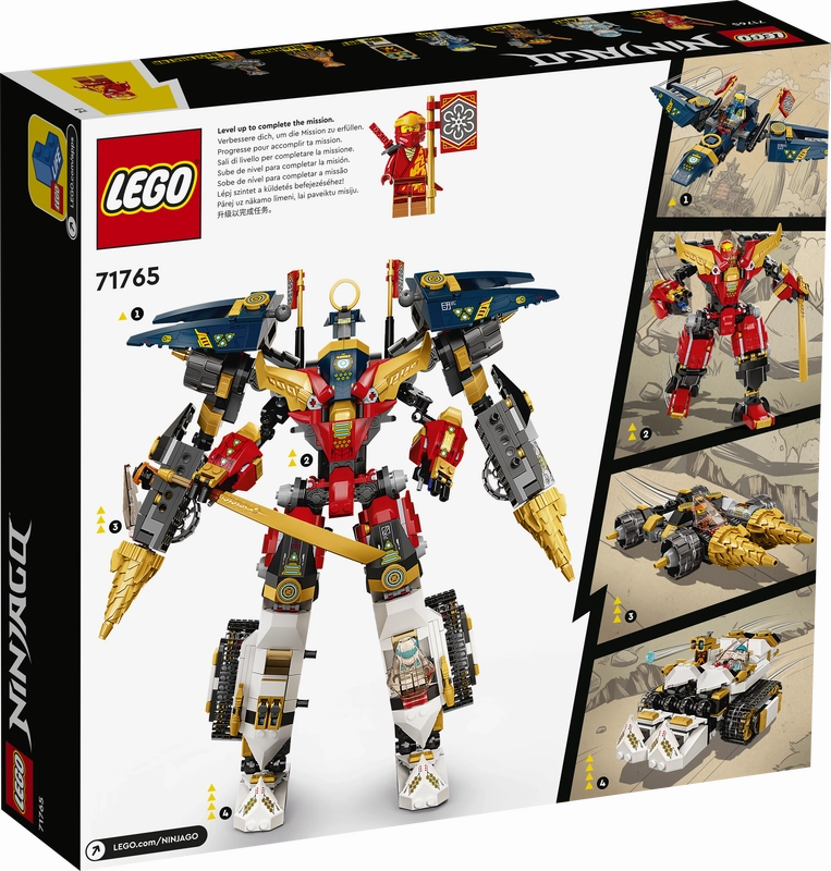 LEGO 71765 NINJAGO Ninja Ultra Combo Mech