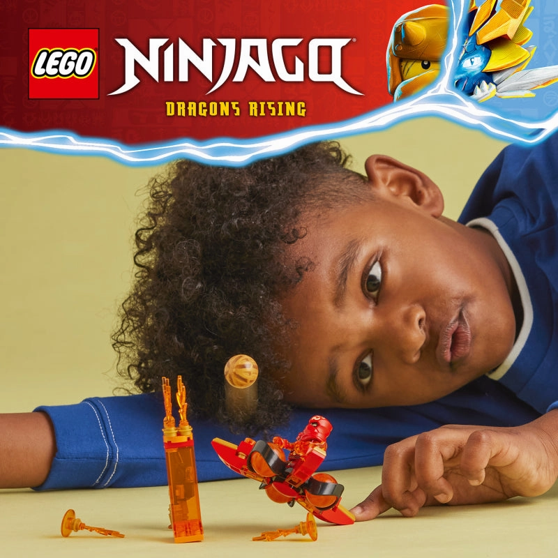 LEGO 71777 NINJAGO Kai's Dragon Power Spinjitzu Flip