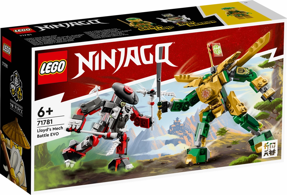 LEGO 71781 NINJAGO LloydS Mech Battle Evo