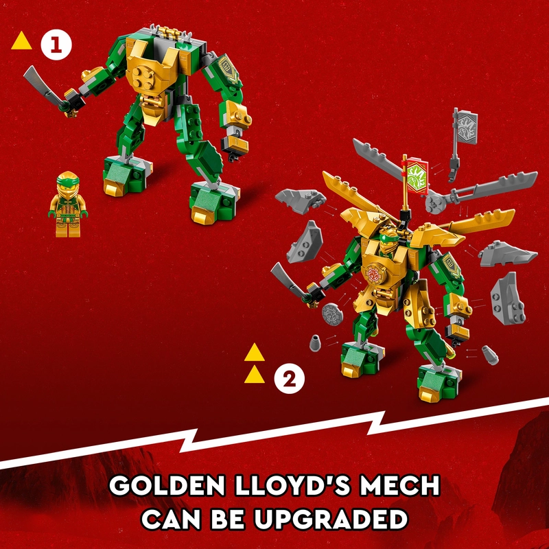 LEGO 71781 NINJAGO LloydS Mech Battle Evo