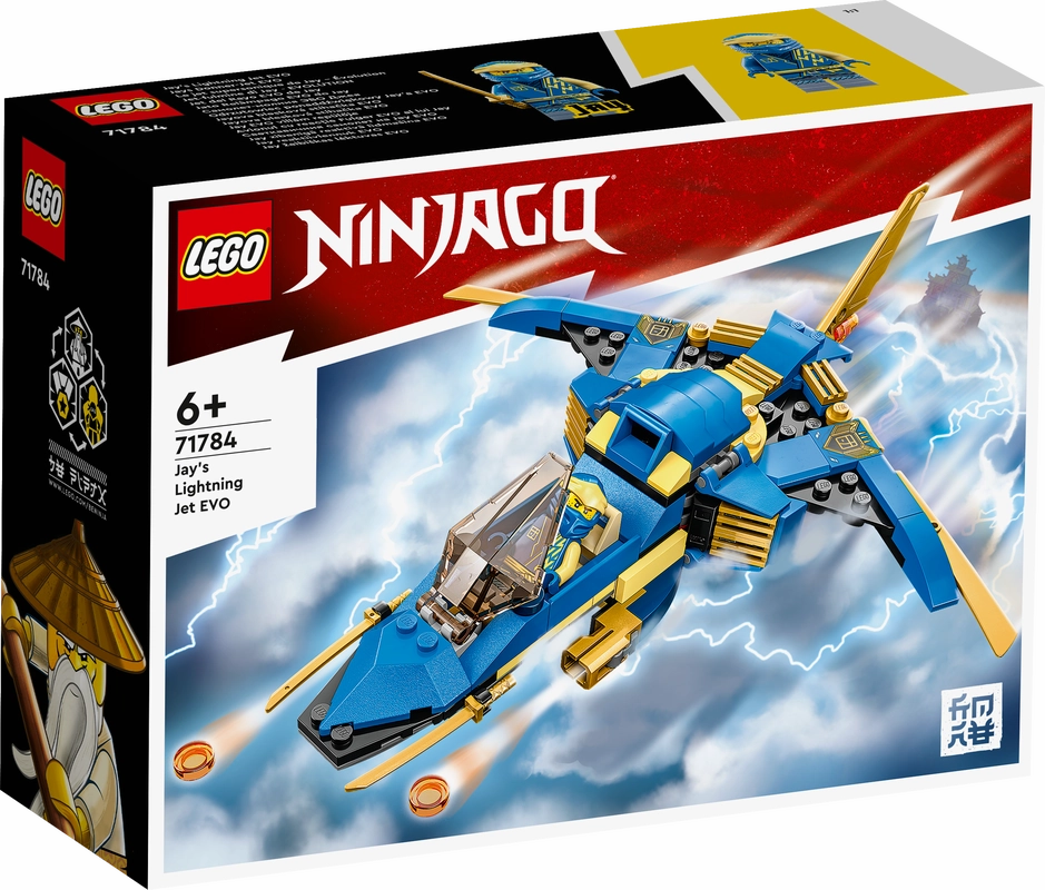 LEGO 71784 NINJAGO JayS Lightning Jet Evo