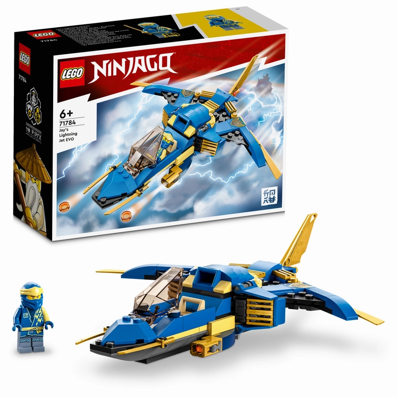 LEGO 71784 NINJAGO JayS Lightning Jet Evo