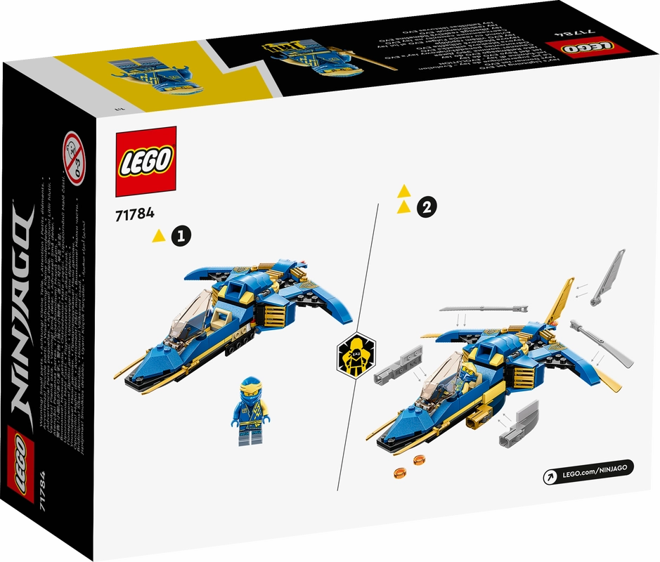 LEGO 71784 NINJAGO JayS Lightning Jet Evo
